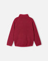 Reima Hopper Fleecejacke Kinder Cranberry Rückansicht