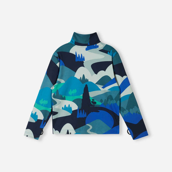 Giacca in pile Reima Iisisti per bambini – Sparkly Blue