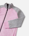 Reima Neulomus Fleecejacke Kinder Light Heather – Detailansicht 1