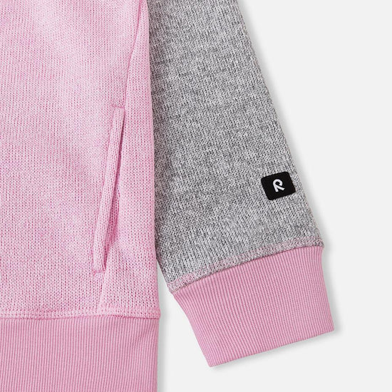Reima Neulomus Fleecejacke Kinder Light Heather – Detailansicht 2