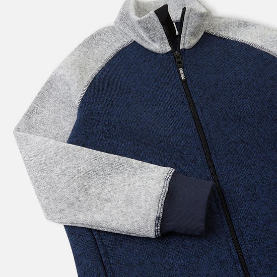 Reima Neulomus Fleecejacke Kinder Navy – Detailansicht 1