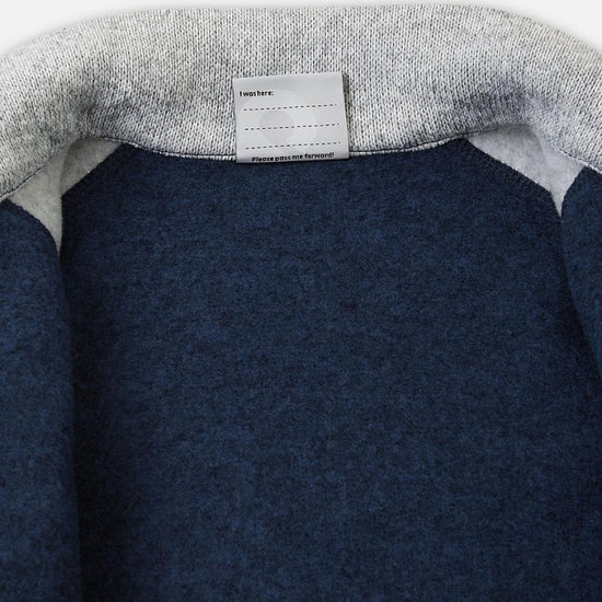 Reima Neulomus Fleecejacke Kinder Navy – Detailansicht 3