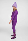 Reima Lampo Seawool Funktionsunterwäsche Set Kinder – Plum Purple