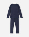 Reima Lampo Seawool Funktionsunterwäsche Set Kinder – Navy