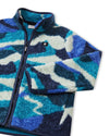 Reima Tupsis Teddyfleecejacke Kinder – Sparkly Blue