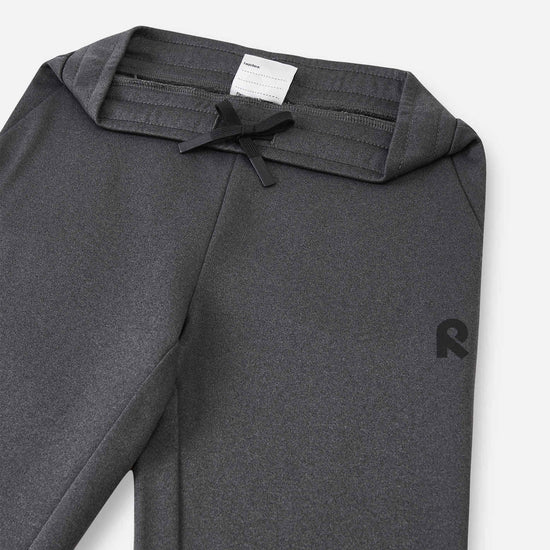Pantalones de chándal de forro polar Reima Nasta para niños, color grafito jaspeado – Detalles del producto