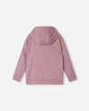 Felpa con cappuccio in pile Reima Reilu per bambini – Grigio e rosa