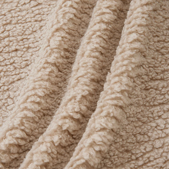 Giacca in pile Teddy Reima Puhku per bambini – Beige terra