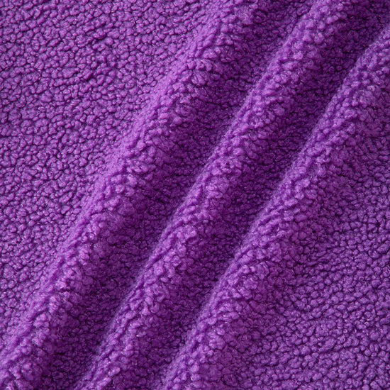 Giacca in pile Teddy Reima Puhku per bambini – Plum Purple