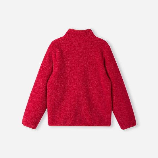 Reima Turina Teddyfleecejacke Kinder – Cranberry