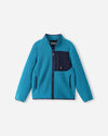 Reima Turina Teddyfleecejacke Kinder – Aquatic Blue