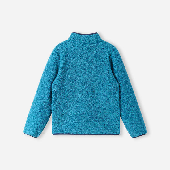 Reima Turina Teddyfleecejacke Kinder – Aquatic Blue
