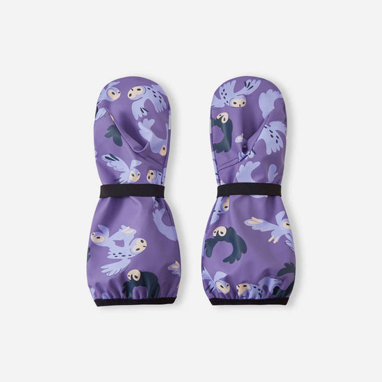 Moufles de pluie Reima Puro pour enfants, Misty Violet – Photo de produit (verso)