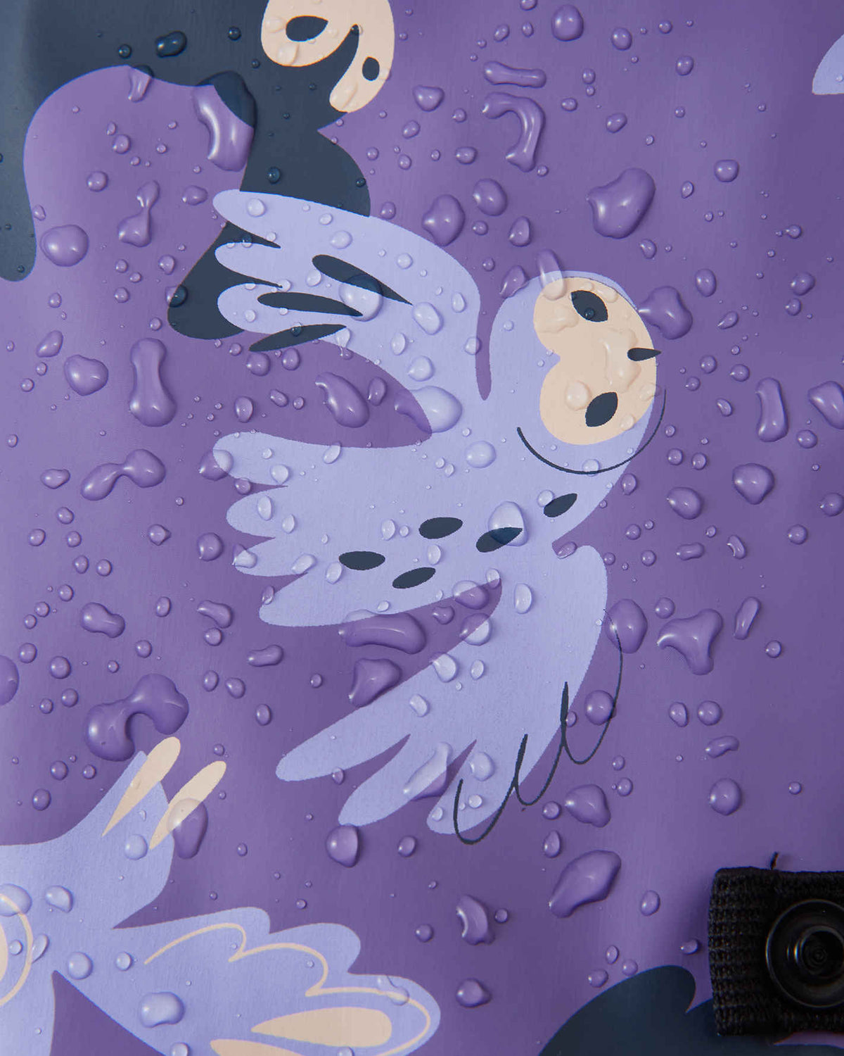 Moufles de pluie Reima Puro pour enfants, Misty Violet – Détails sur la matière