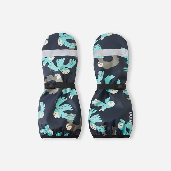 Moufles de pluie Reima Puro pour enfants, bleu marine – Photo du produit (face avant)