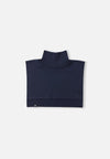 Bufanda de merino Reima Star para niños, color azul marino – Foto del producto (parte delantera)