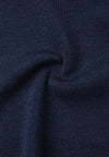 Bufanda de merino Reima Star para niños, color azul marino – Vista lateral del packshot
