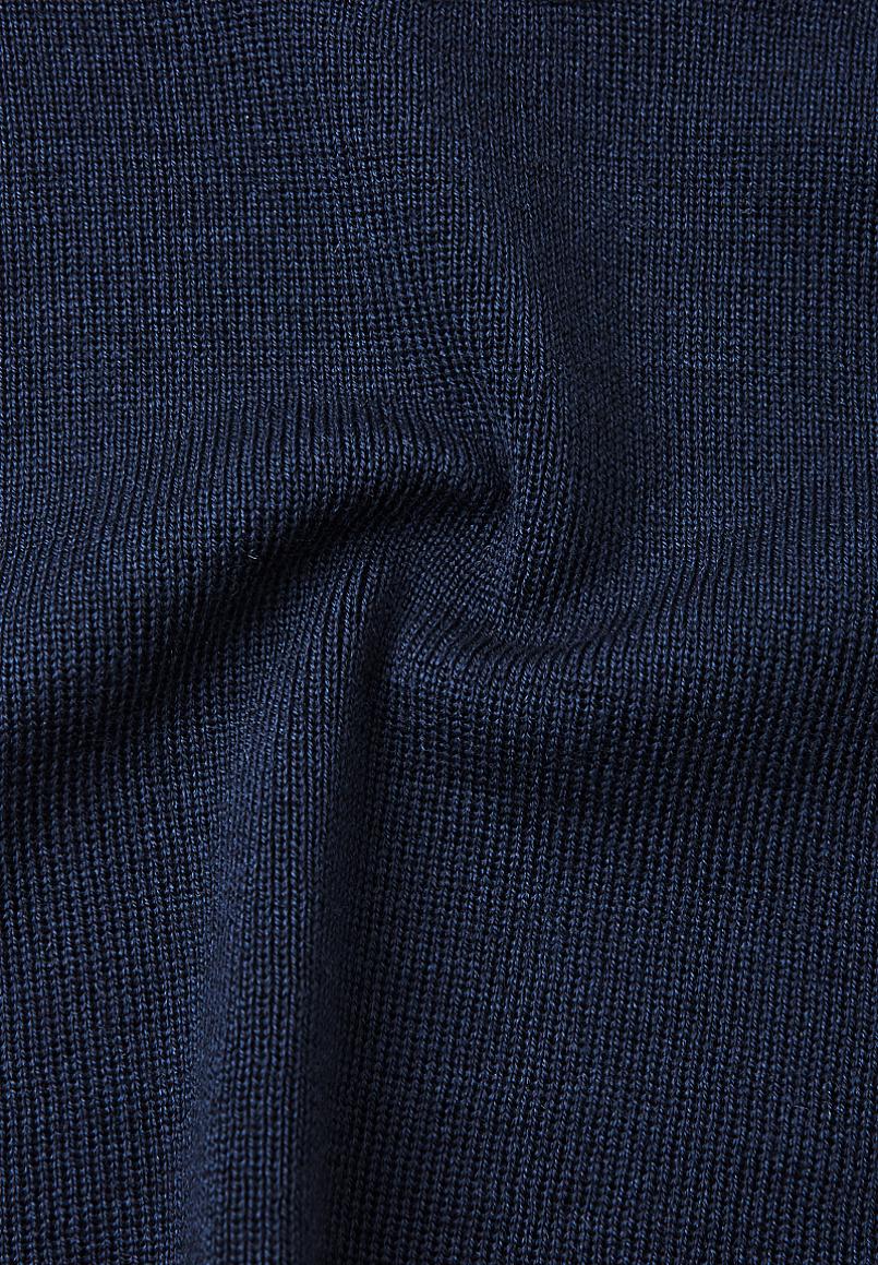 Bufanda de merino Reima Star para niños, color azul marino – Vista lateral del packshot