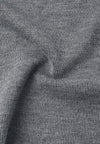 Bufanda de merino Reima Star para niños, gris jaspeado – Vista lateral del packshot