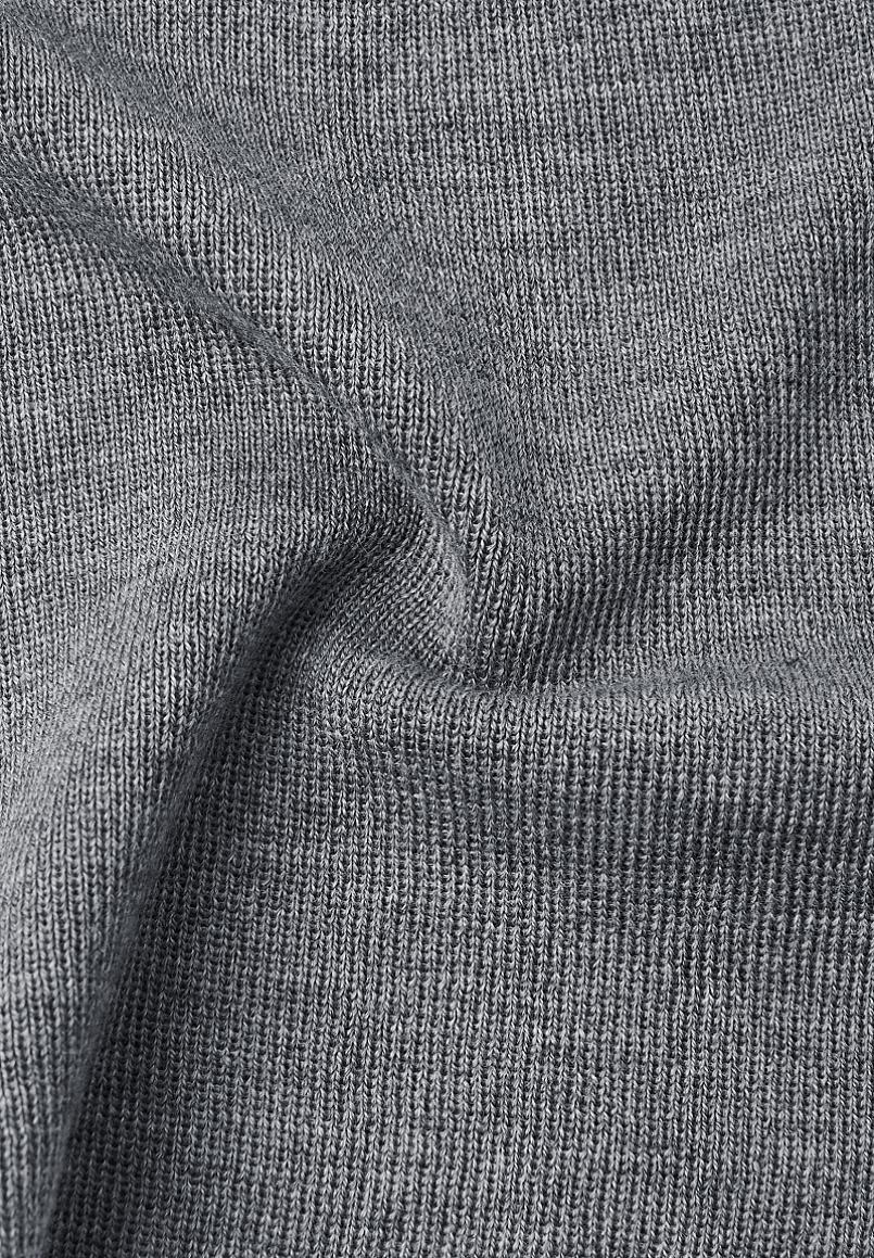 Bufanda de merino Reima Star para niños, gris jaspeado – Vista lateral del packshot