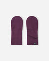 Guanti senza dita Reima Eino in lana merino per bambini, colore Deep Purple – Foto del prodotto 1