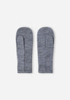 Guanti Reima Eino in lana merino per bambini, grigio melange – Foto del prodotto 2
