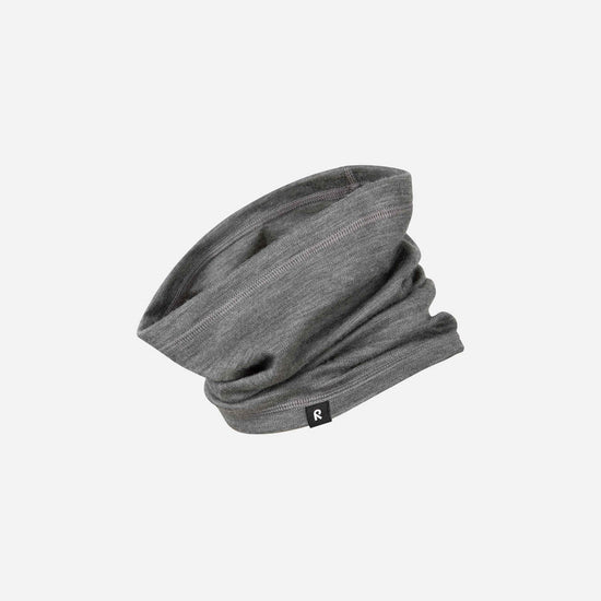 Reima Aarni Merino-Schlauchschal Kinder Melange Grey – Packshot 1