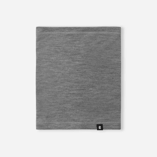 Reima Aarni Merino-Schlauchschal Kinder Melange Grey – Packshot 2