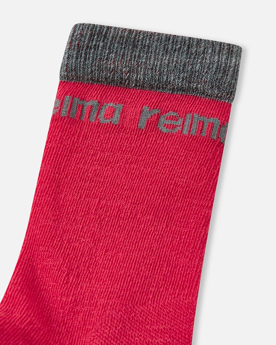 Reima Saapas Wollsocken Kinder Reima Red – Materialdetail Schaft