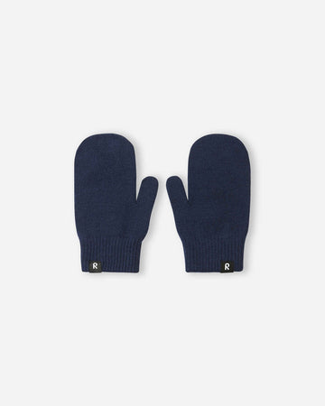 Reima Sumppu Merino-Fäustlinge Kinder Navy – Packshot Vorderseite