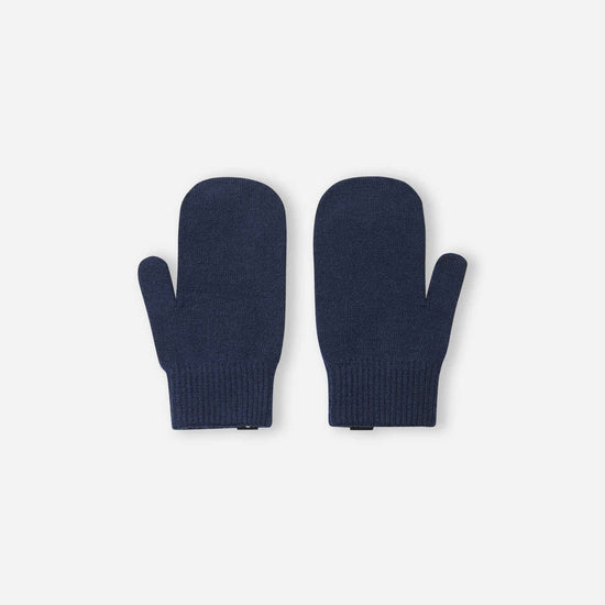 Reima Sumppu Merino-Fäustlinge Kinder Navy – Packshot Rückseite
