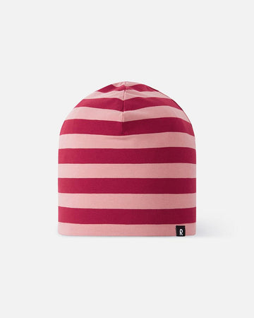Gorro reversible Reima Tanssi para niños – Rose Blush – Foto de producto (vista frontal)