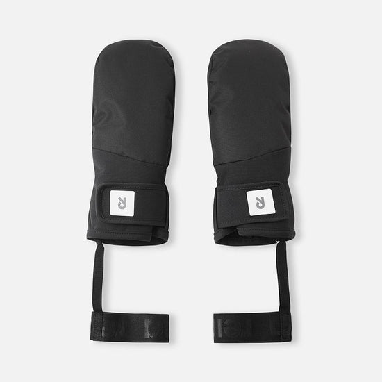 Reima Lapases Fäustlinge in Black – Vorderansicht