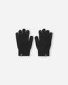 Guantes de merino Reima Nappaus para niños, negros – Foto del producto (parte delantera)