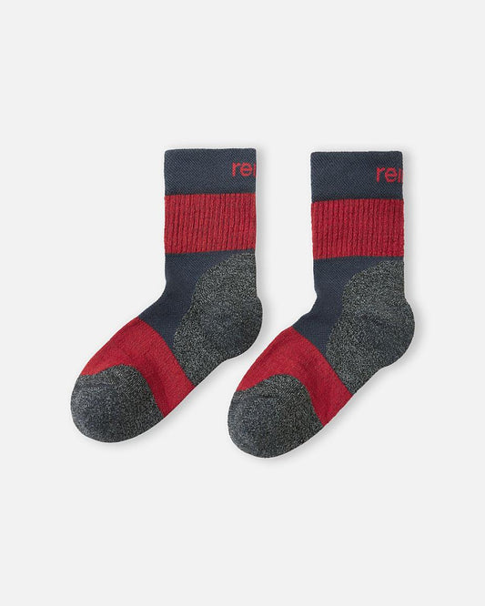 Reima Patikka Wollsocken Kinder Reima Red – Packshot Paar