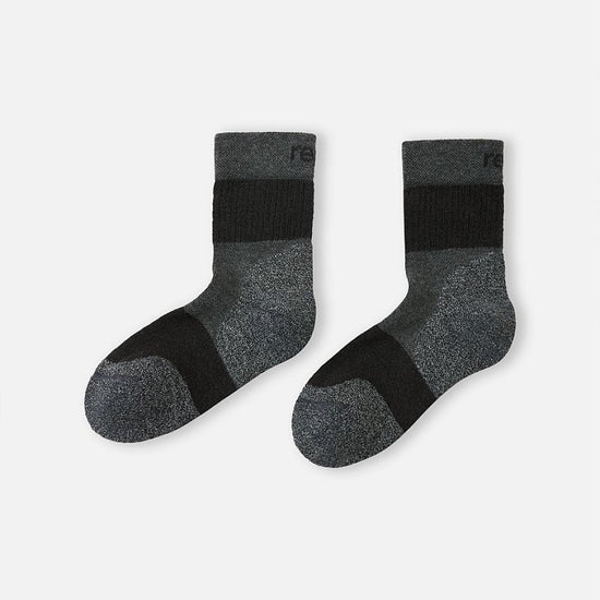 Reima Patikka Wollsocken Kinder Melange grey – Packshot Paar