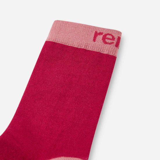Reima Parit Wollsocken Kinder 2er-Pack Rose Blush – Materialdetail