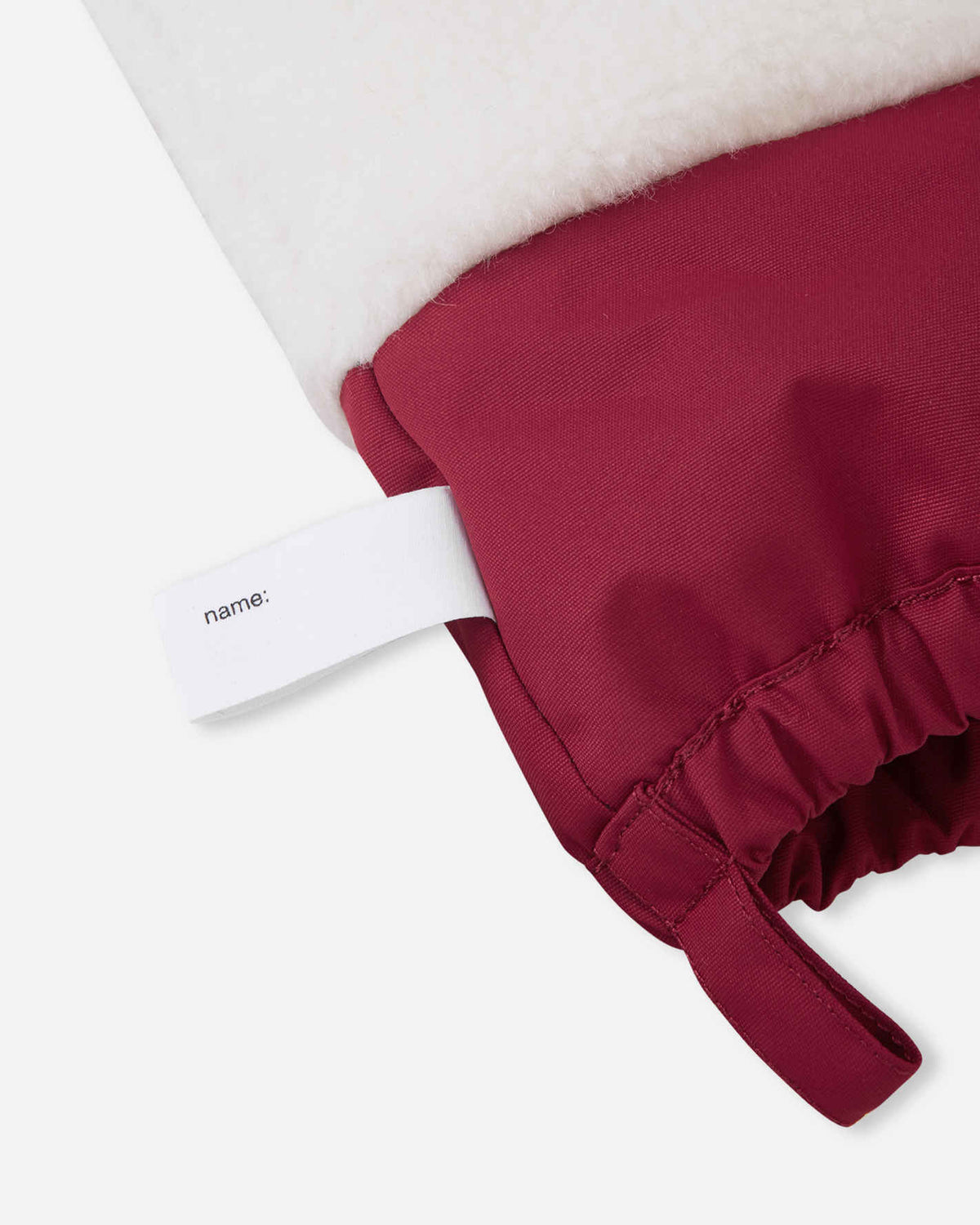 Reima Anturoin ReimaTec Winter-Booties Baby – Cranberry – Detailansicht