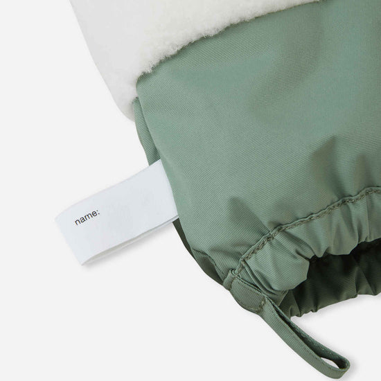 Reima Anturoin ReimaTec Winter-Booties Baby – Stone Green – Detailansicht