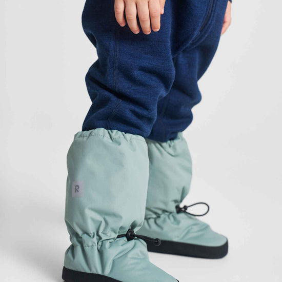 Reima Anturoin ReimaTec Winter-Booties Baby – Stone Green – Detailansicht