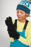 Reima Tuuleen Fleecehandschuhe Kinder Black Lifestyle