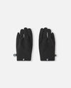 Reima Tuuleen Fleecehandschuhe Kinder Black Vorderansicht