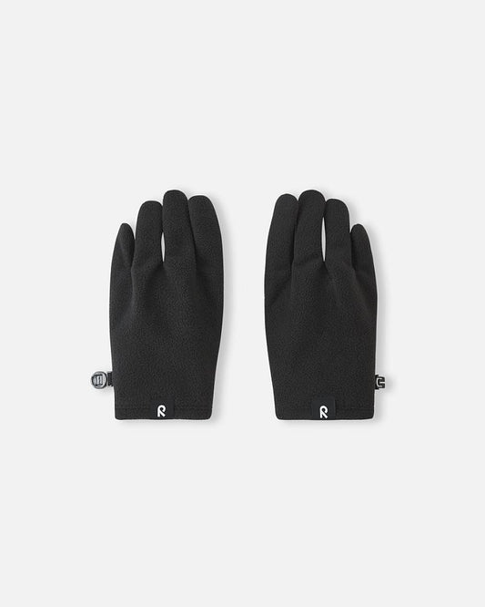 Reima Tuuleen Fleecehandschuhe Kinder Black Vorderansicht
