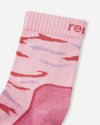 Chaussettes de randonnée Reima Kuivilla pour enfants, modèle Light Heather – Détails sur la composition