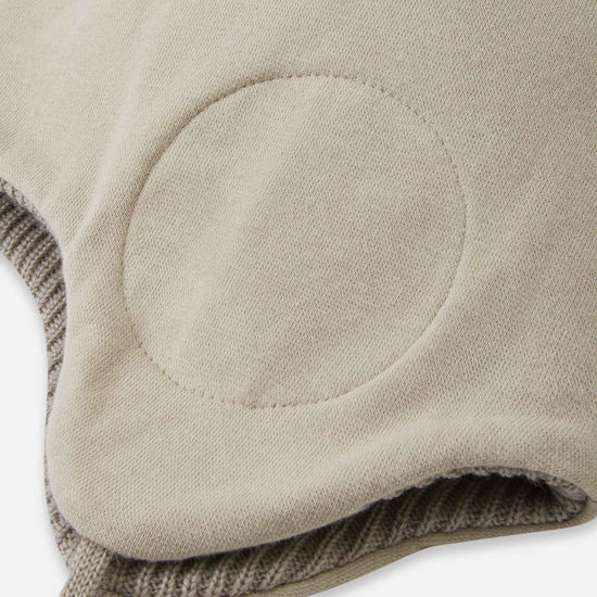 Gorro de merino Reima Kumpi para niños pequeños – Beige tierra