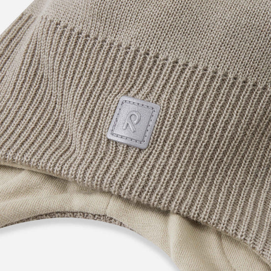 Gorro de merino Reima Kumpi para niños pequeños – Beige tierra