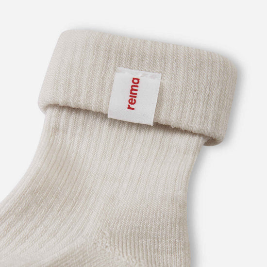 Reima Mussukka Merino-Socken Baby 2er-Pack Birch Beige – Packshot 2