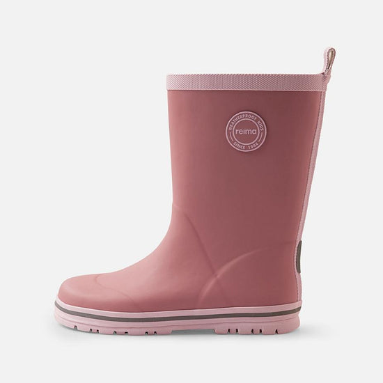 Stivali da pioggia Reima Taika 2.0 per bambini – Rosa Blush – Foto del prodotto (vista frontale)