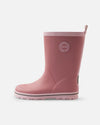 Stivali da pioggia Reima Taika 2.0 per bambini – Rosa Blush – Foto del prodotto (vista frontale)