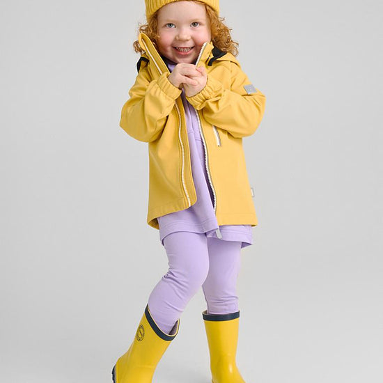Stivali da pioggia Reima Taika 2.0 per bambini – Giallo – Scheda prodotto d2